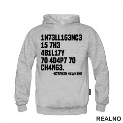 Ability To Change - Stephen Hawking - Geek - Duks