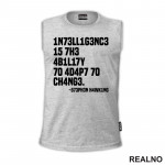 Ability To Change - Stephen Hawking - Geek - Majica