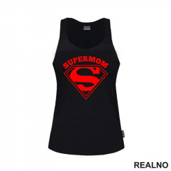 Supermom - Red Logo - Mama i Tata - Ljubav - Majica