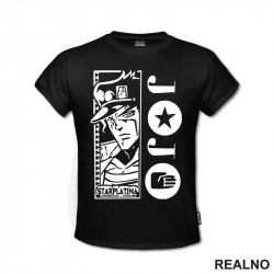 Starplatina - Jojo's Bizarre Adventure - Majica