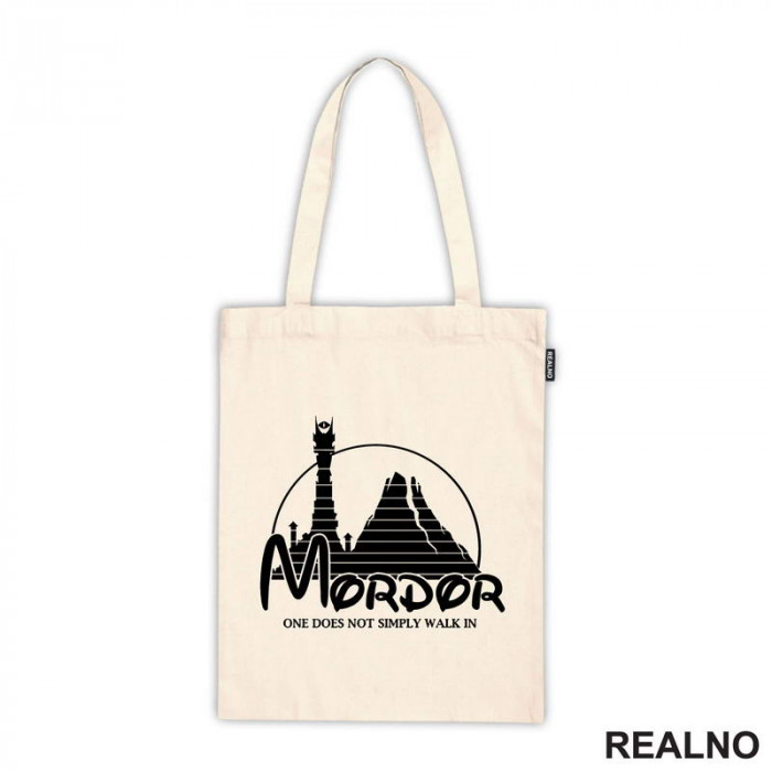 Mordor - One Does Not Simply Walk In - Lord Of The Rings - LOTR - Ceger