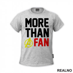 More Than A Fan - Avengers - Majica More Than A Fan - Avengers - Majica