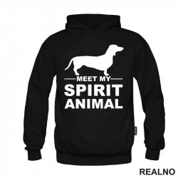 Meet My Spirit Animal - Jazavičar - Pas - Dog - Duks