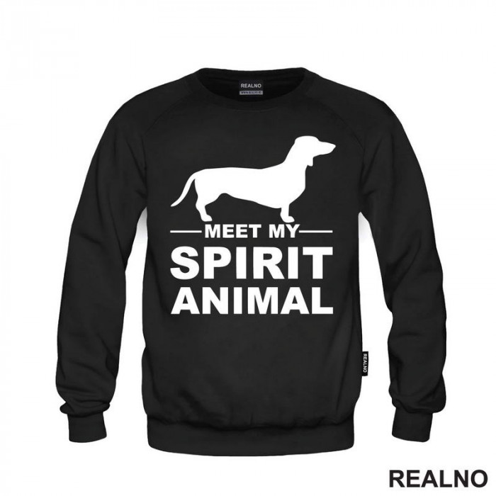 Meet My Spirit Animal - Jazavičar - Pas - Dog - Duks
