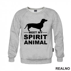 Meet My Spirit Animal - Jazavičar - Pas - Dog - Duks