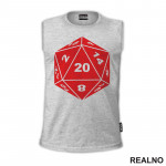 Red Dice - D&D - Dungeons And Dragons - Majica