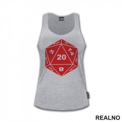 Red Dice - D&D - Dungeons And Dragons - Majica