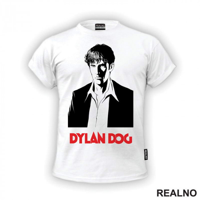 Outline And Logo - Dylan Dog - Majica