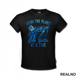 Saving The Planet One Turtle At A Time - Sea - More - Majica Saving The Planet One Turtle At A Time - Sea - More - Majica