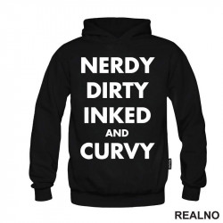 Nerdy, Dirty, Inked And Curvy - Tattoo - Duks Nerdy, Dirty, Inked And Curvy - Tattoo - Duks