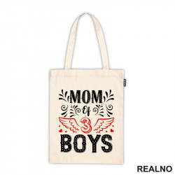 Mom Of 3 Boys - Mama i Tata - Ljubav - Ceger Mom Of 3 Boys - Mama i Tata - Ljubav - Ceger