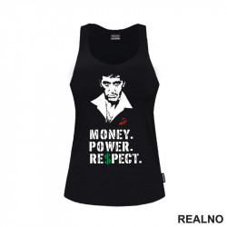Money. Power. Respect - Scarface - Majica Money. Power. Respect - Scarface - Majica