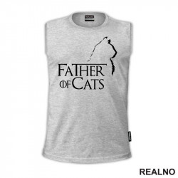 Fathers Of Cats - Mačke - Cat - Majica