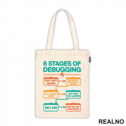 6 Stages Of Debugging - Colors - Geek - Ceger