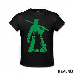 Roronoa Zoro - Green - One Piece - Majica