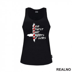 Satan - Sexy Atheist That Accepts No Gods - Majica