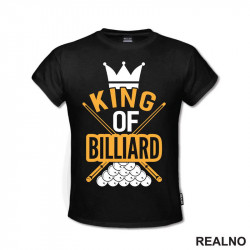 King Of Billiard - Bilijar - Majica