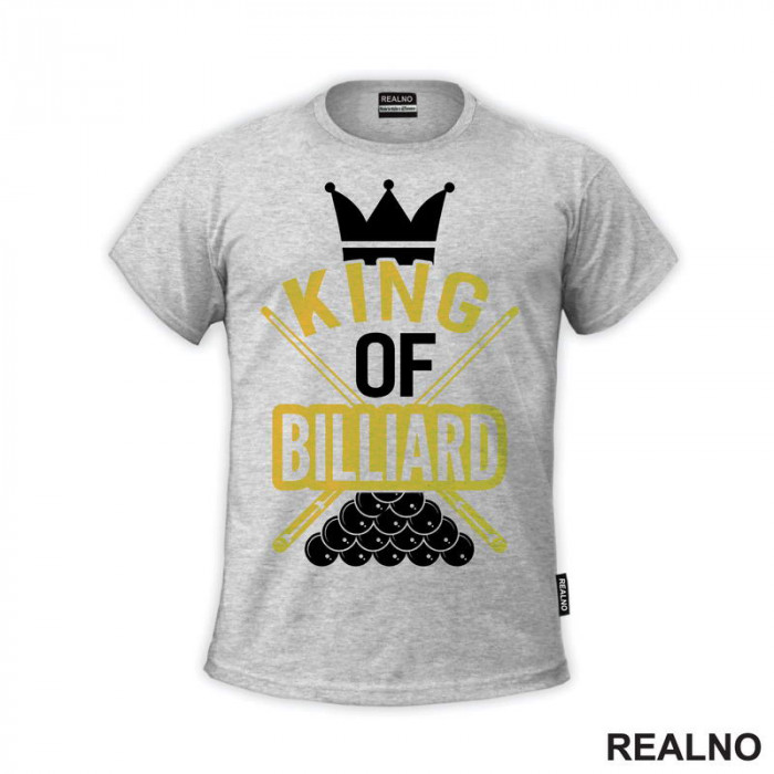King Of Billiard - Bilijar - Majica