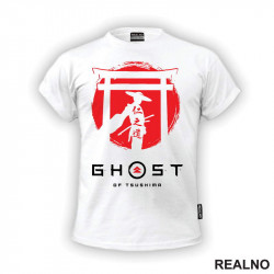 Ghost Of Thushima - Samurai Shilouette - Games - Majica