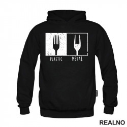 Plastic - Metal - Fork - Muzika - Duks