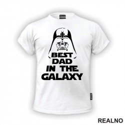 Best Dad In The Galaxy - Darth Vader - Star Wars - Mama i Tata - Ljubav - Majica