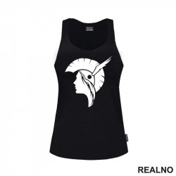 Spartan Girl Warrior Illustration - Trening - Majica Spartan Girl Warrior Illustration - Trening - Majica