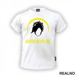 Heroes Never Die! Silhouette - Overwatch - Majica