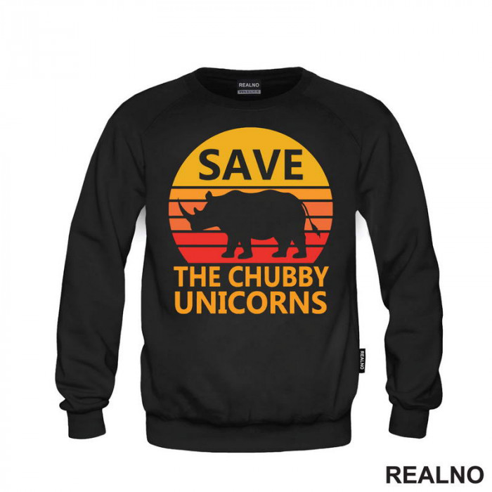 Save The Chubby Unicorns - Colors - Humor - Duks