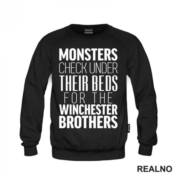 Monster Check Under Their Beds For The Winchester Brothers - Supernatural - Duks