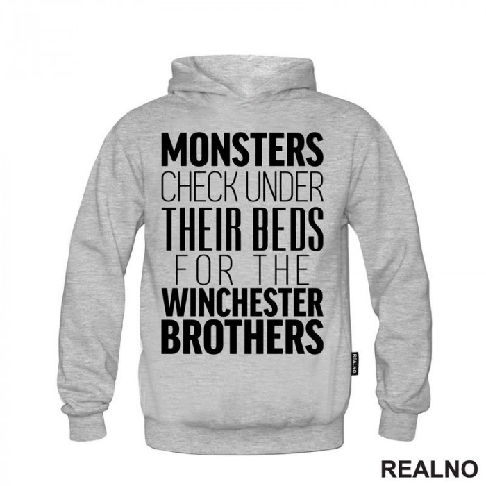 Monster Check Under Their Beds For The Winchester Brothers - Supernatural - Duks