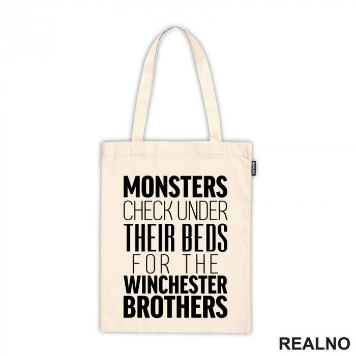 Monster Check Under Their Beds For The Winchester Brothers - Supernatural - Ceger