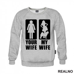 Your Wife, My Wife - Silhouette Symbols - Pas - Dog - Duks