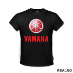 Yamaha Logo - Red - Motori - Majica