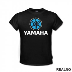 Yamaha Logo - Blue - Motori - Majica