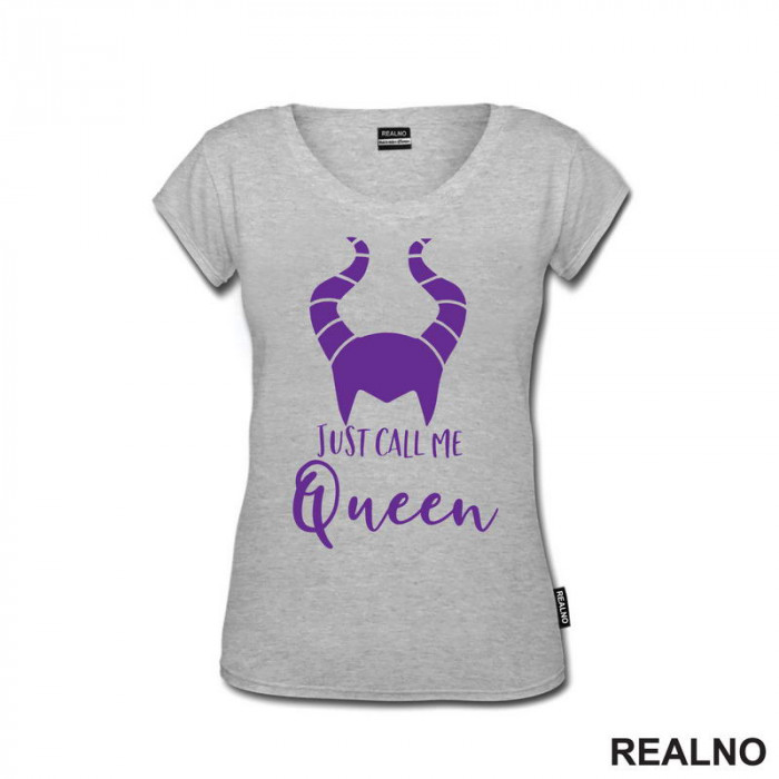 Just Call Me Queen - Purple - Crtani Filmovi - Majica