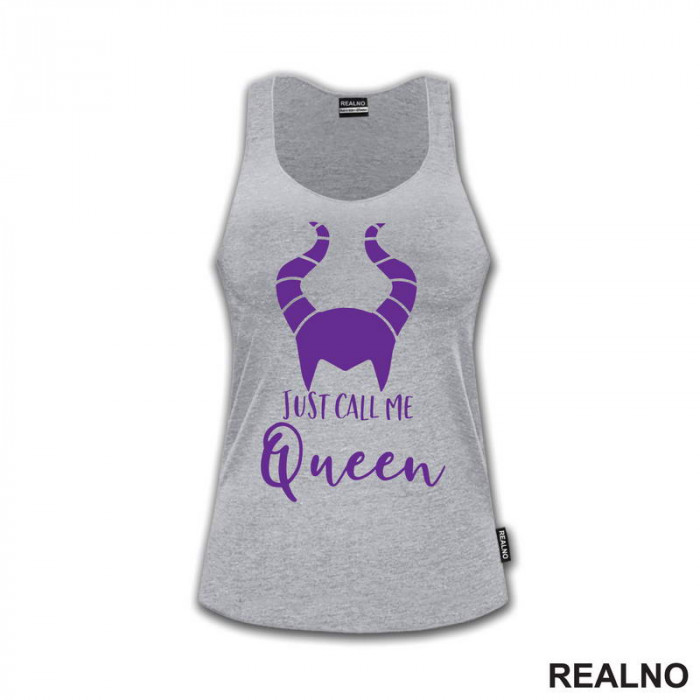 Just Call Me Queen - Purple - Crtani Filmovi - Majica