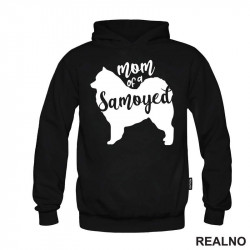 Mom Of A Samoyed - Silhouette - Samojed - Pas - Dog - Duks