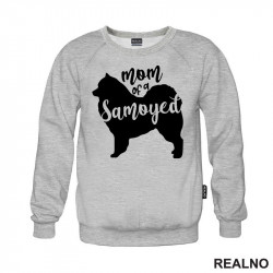 Mom Of A Samoyed - Silhouette - Samojed - Pas - Dog - Duks
