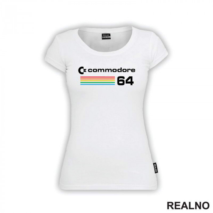 Commodore 64 - Logo - Geek - Majica