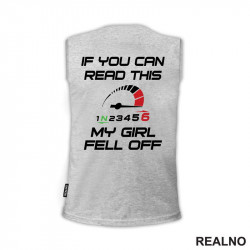 If You Can Read This - My Girl Fell Off - Motori - Majica