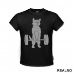 Cat Weightifting - Trening - Majica