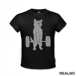 Cat Weightifting - Trening - Majica Cat Weightifting - Trening - Majica