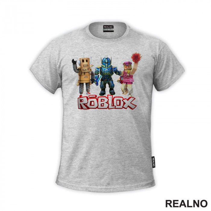 Mr Robot, Blue Paladin And Boho Girl - Roblox - Majica