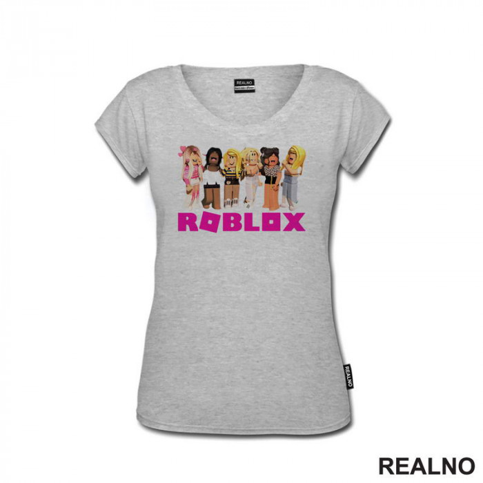Girls - Pink - Roblox - Majica