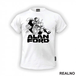 Superhik - Pije - Alan Ford - Majica Superhik - Pije - Alan Ford - Majica