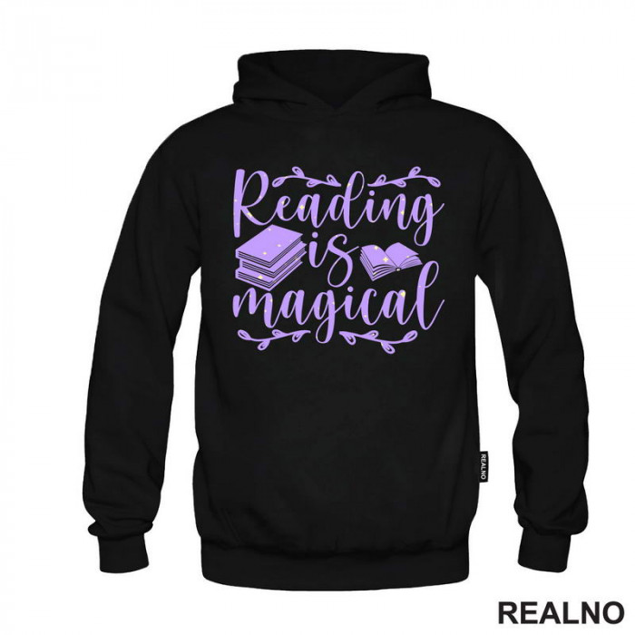 Reading Is Magical - Purple - Books - Čitanje - Knjige - Duks