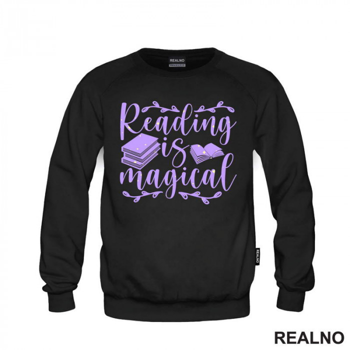 Reading Is Magical - Purple - Books - Čitanje - Knjige - Duks