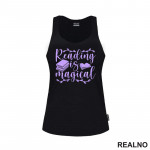 Reading Is Magical - Purple - Books - Čitanje - Knjige - Majica