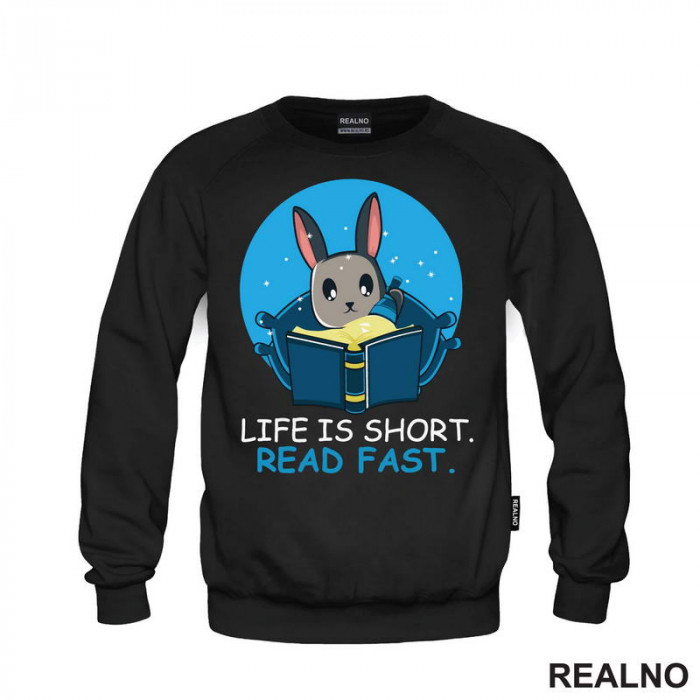Life Is Short. Read Fast - Books - Rabbit - Čitanje - Knjige - Duks