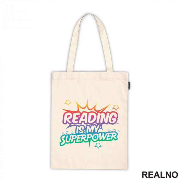 Reading Is My Superpower - Colors - Books - Čitanje - Knjige - Ceger